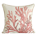 Vỏ Gối Thêu San Hô Rouge Embroidery Coral 50