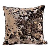 Vỏ Gối Nhung Crushed Marble Bronze 50