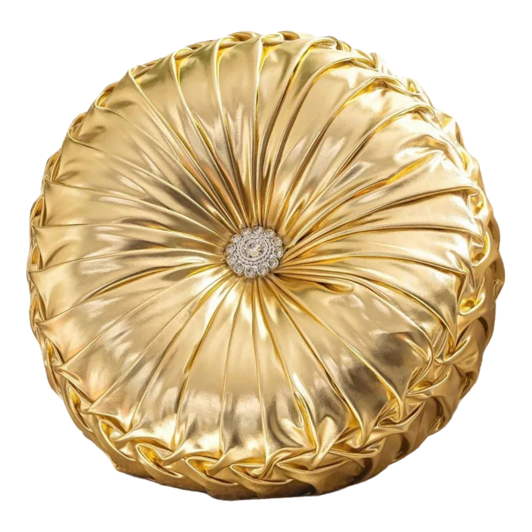Gối Da Bóng Stunning Kelly - Gold