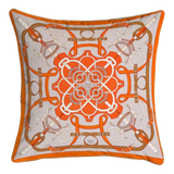 Vỏ Gối Nhung Cao Cấp Eperon D'Or 45. - Orange