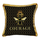 Vỏ Gối Sofa Nhung Golden Bee 45.