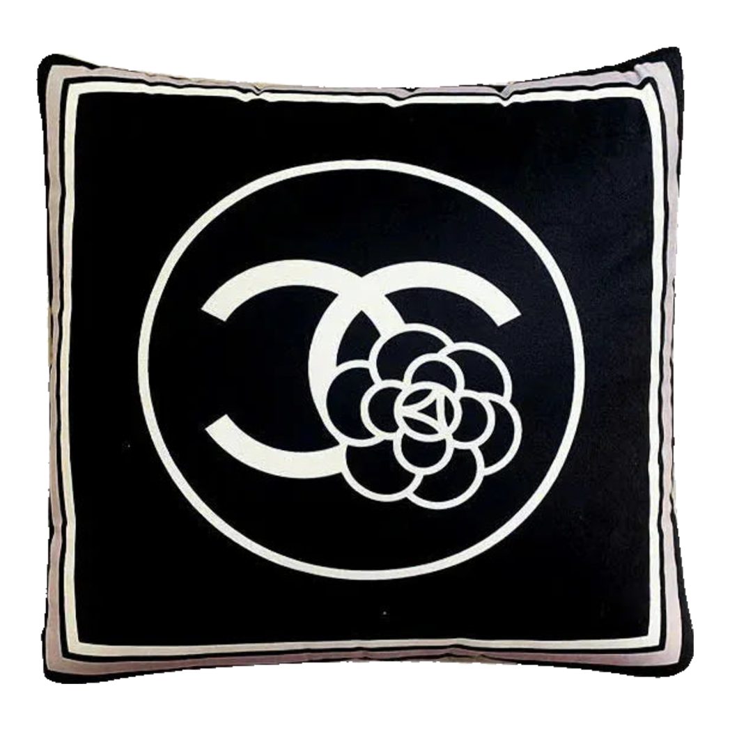 Vỏ Gối Nhung Floral Camelia 45.-VỎ GỐI-Đối tác tại Trung Quốc theo từng đơn đặt hàng-CẬU HAI HOME DECOR