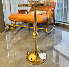 Bàn Góc Gold Luxor - Luxe Side Table-BÀN SOFA-CẬU HAI HOME DECOR