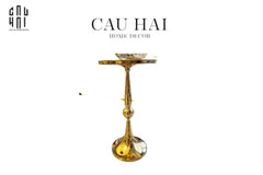 Bàn Góc Gold Luxor - Luxe Side Table-BÀN SOFA-CẬU HAI HOME DECOR