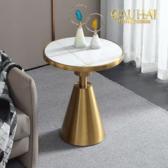 Bàn Sofa Cao Cấp Richard - Richard Side Table 50x57-CẬU HAI HOME DECOR