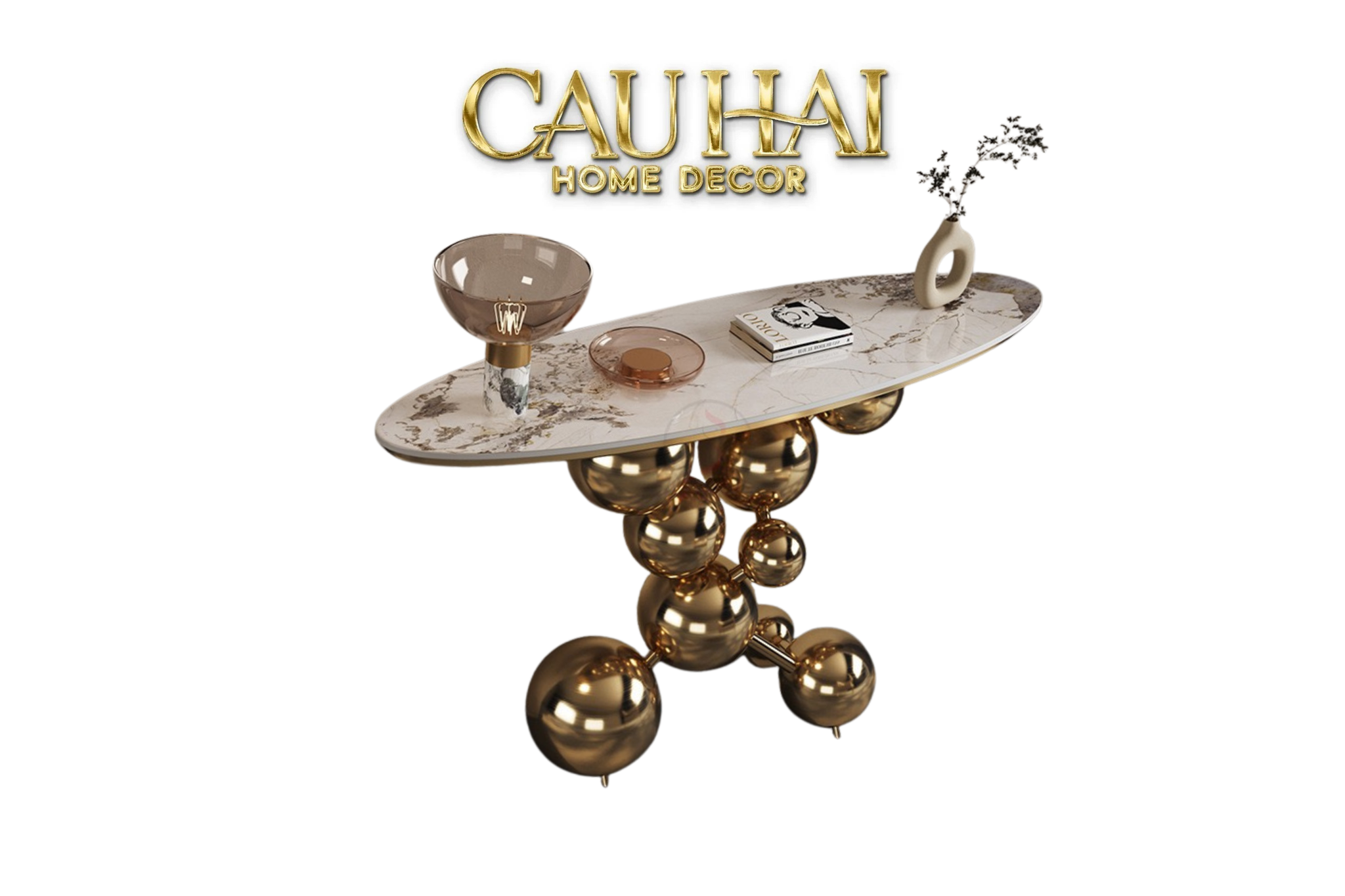 Maison Couture - Bàn Console Trang Trí Cao Cấp Sphère Royale Table