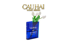 Bình Hoa Acrylic Book About Flower-CẬU HAI HOME DECOR