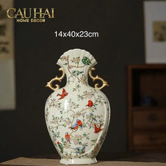 Bình Hoa Cổ Phong Jardin Oriental Duo H30/H40-BÌNH HOA-CẬU HAI HOME DECOR
