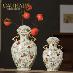 Bình Hoa Cổ Phong Jardin Oriental Duo H30/H40-BÌNH HOA-CẬU HAI HOME DECOR
