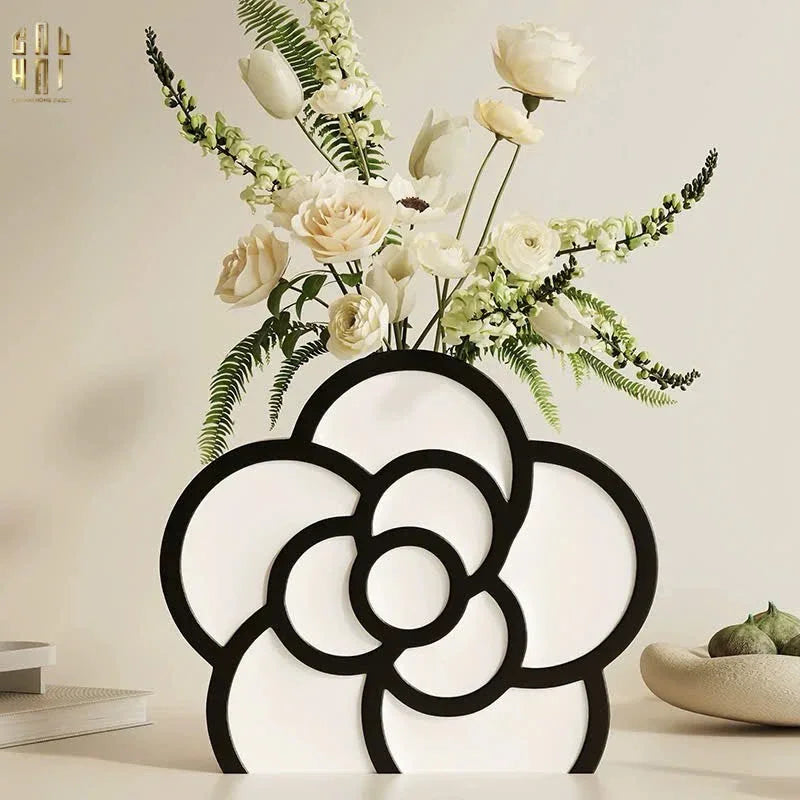 Bình Hoa Coco Camélia H20x24x7-BÌNH HOA-CẬU HAI HOME DECOR