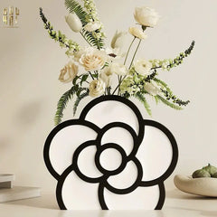 Bình Hoa Coco Camélia H20x24x7-BÌNH HOA-CẬU HAI HOME DECOR