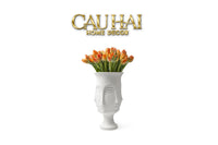 Bình Hoa Composite Tượng Muse - Adler Inspired 16x31.5-BÌNH HOA-CẬU HAI HOME DECOR