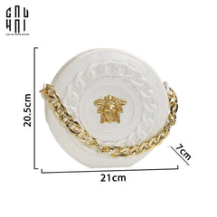 Bình Hoa Composite V Class Medusa Inspired 21x7x20.5-BÌNH HOA-CẬU HAI HOME DECOR