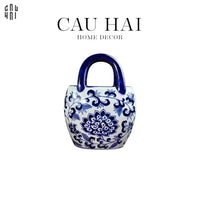 Bình Hoa Curved Indochine Bloom Basket-BÌNH HOA-CẬU HAI HOME DECOR