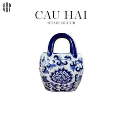 Bình Hoa Curved Indochine Bloom Basket-BÌNH HOA-CẬU HAI HOME DECOR
