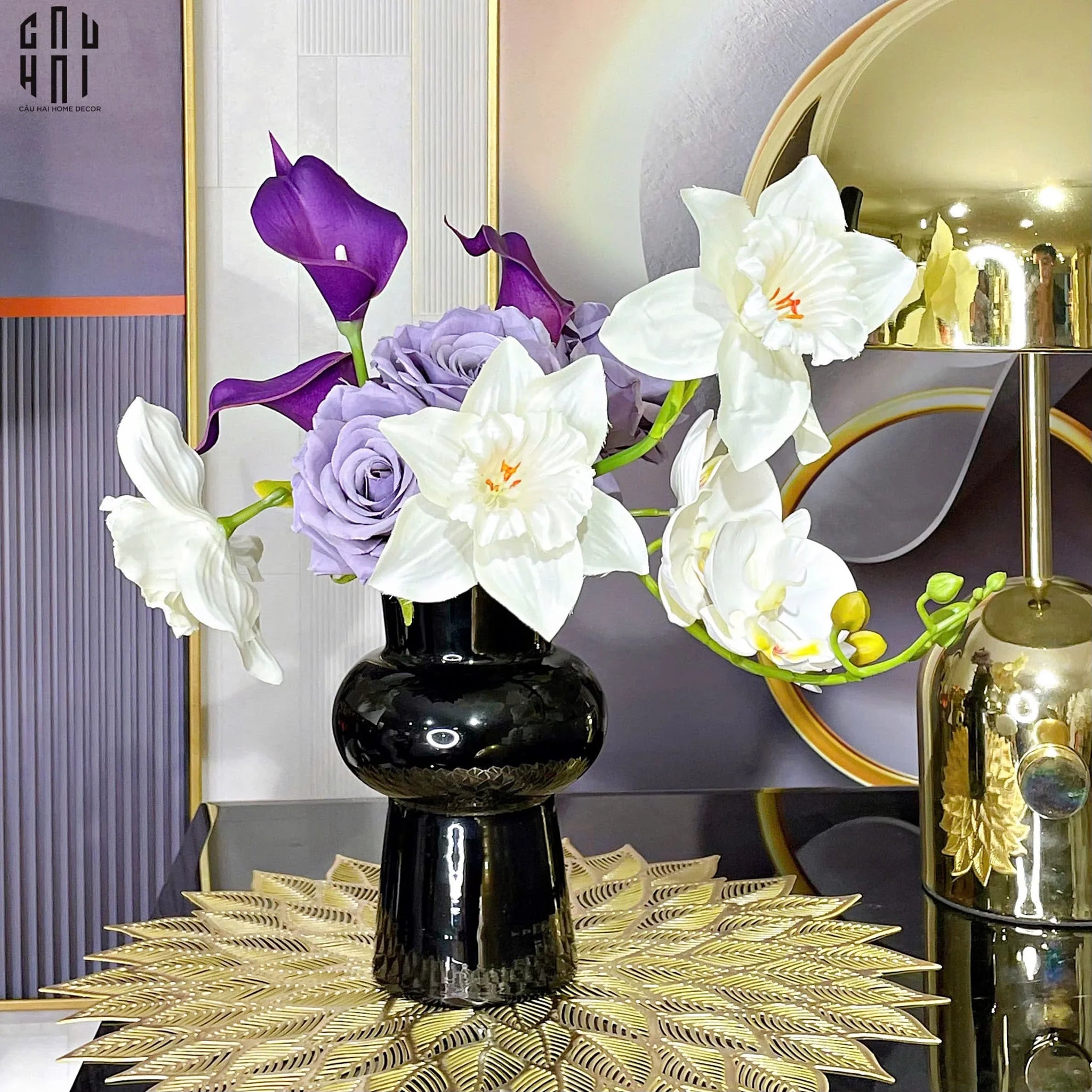Bình Hoa Escobar-BÌNH HOA-CẬU HAI HOME DECOR
