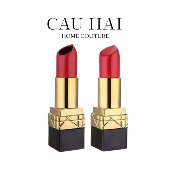 BÌNH HOA GOLD D.O ROUGE MATTE S36-CẬU HAI HOME DECOR