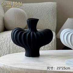 binh-hoa-gom-den-petit-noir-plisse-vase-19x19_5-binh-hoa-cau-hai-home-decor-3 - CẬU HAI HOME DECOR