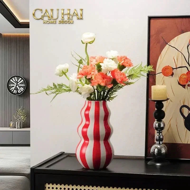 Bình Hoa Grande Cherry Clowny H23-BÌNH HOA-CẬU HAI HOME DECOR