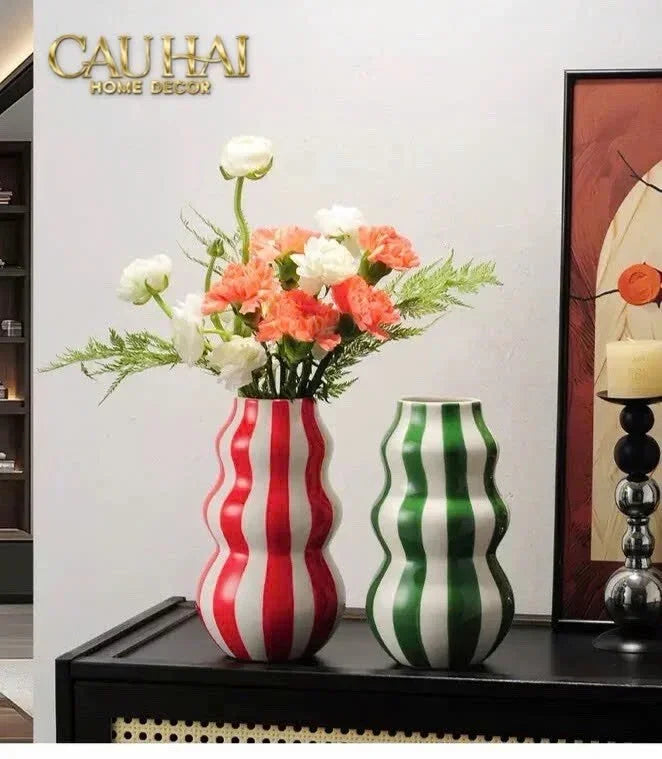 Bình Hoa Grande Cherry Clowny H23-BÌNH HOA-CẬU HAI HOME DECOR