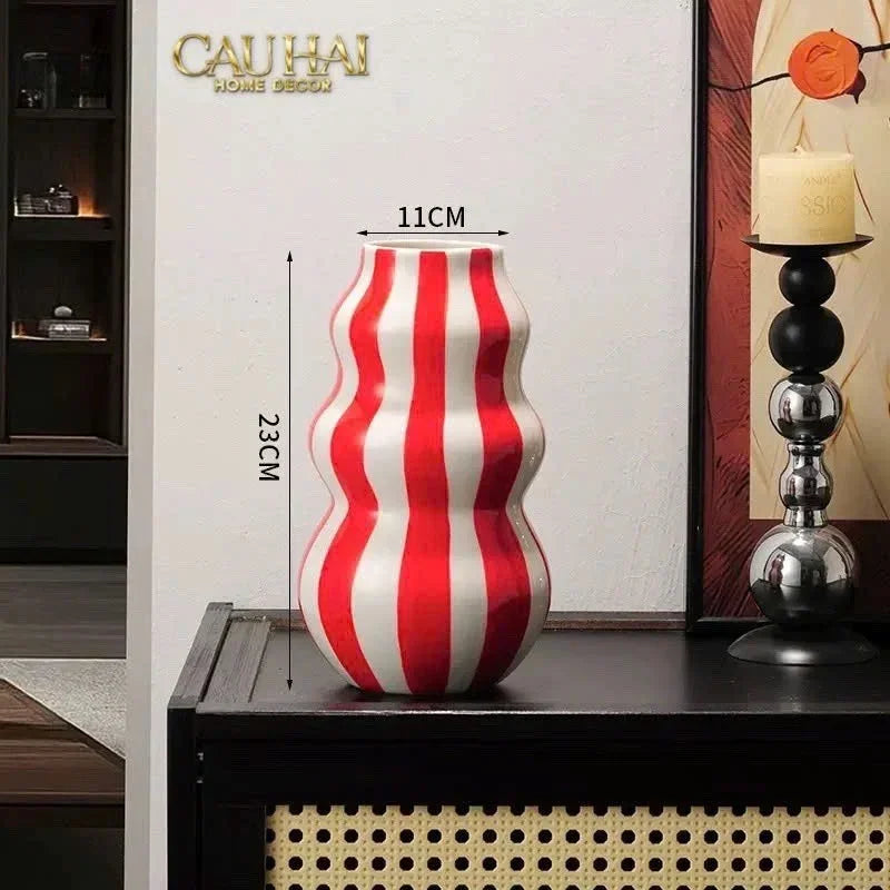 Bình Hoa Grande Cherry Clowny H23-BÌNH HOA-CẬU HAI HOME DECOR
