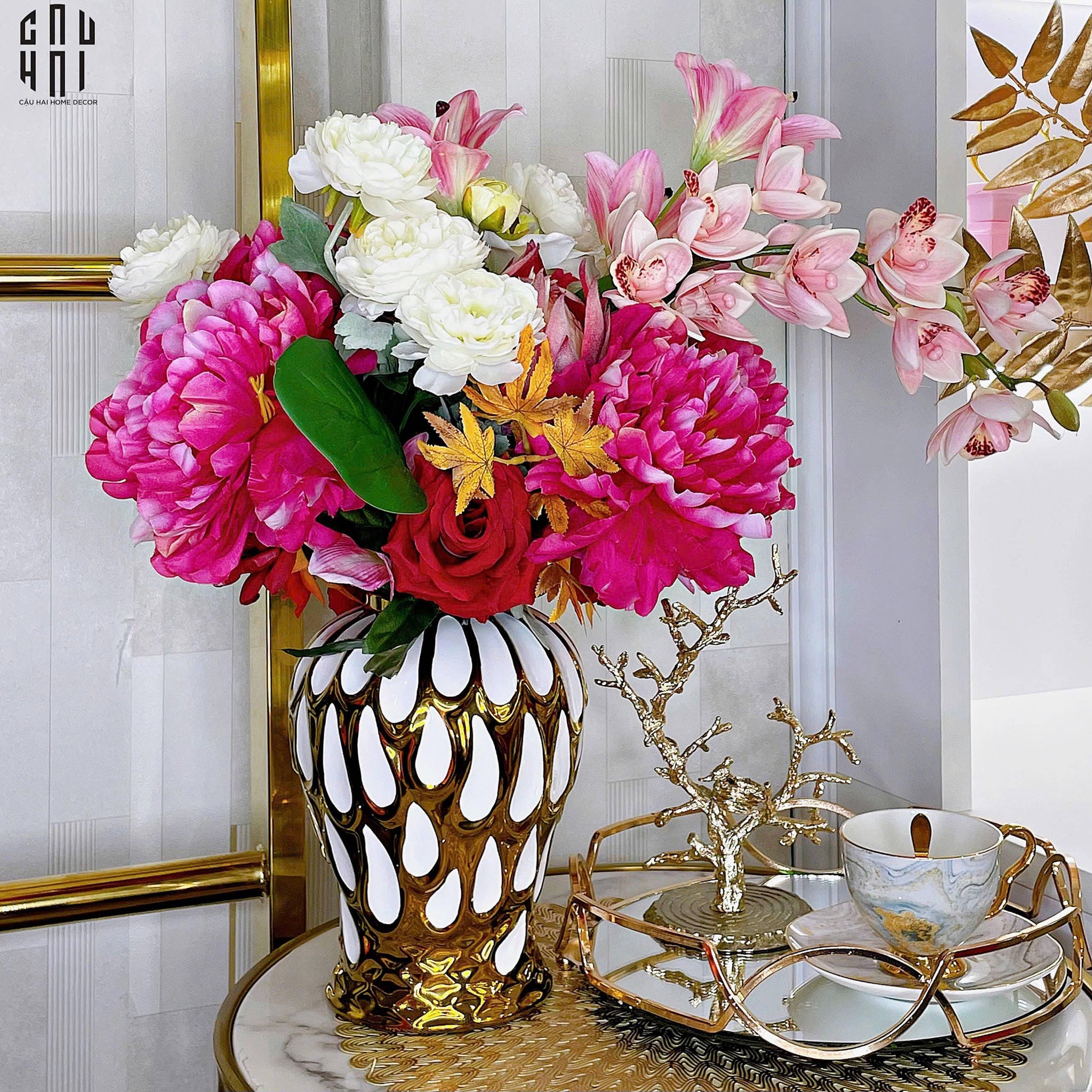 Bình Hoa Lorius S30-BÌNH HOA-CẬU HAI HOME DECOR