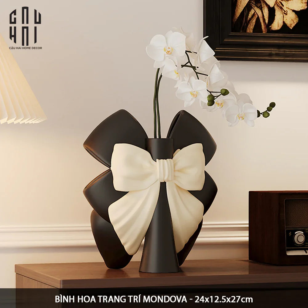 Bình Hoa Mademoiselle Parisian Mondovelle H27 - CẬU HAI HOME DECOR