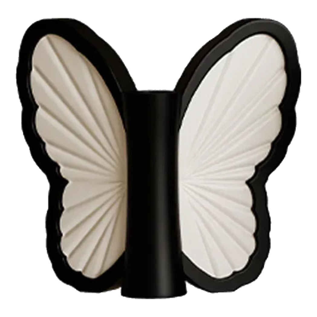 Bình Hoa Papillon - Blanc Et Noir Ss25
