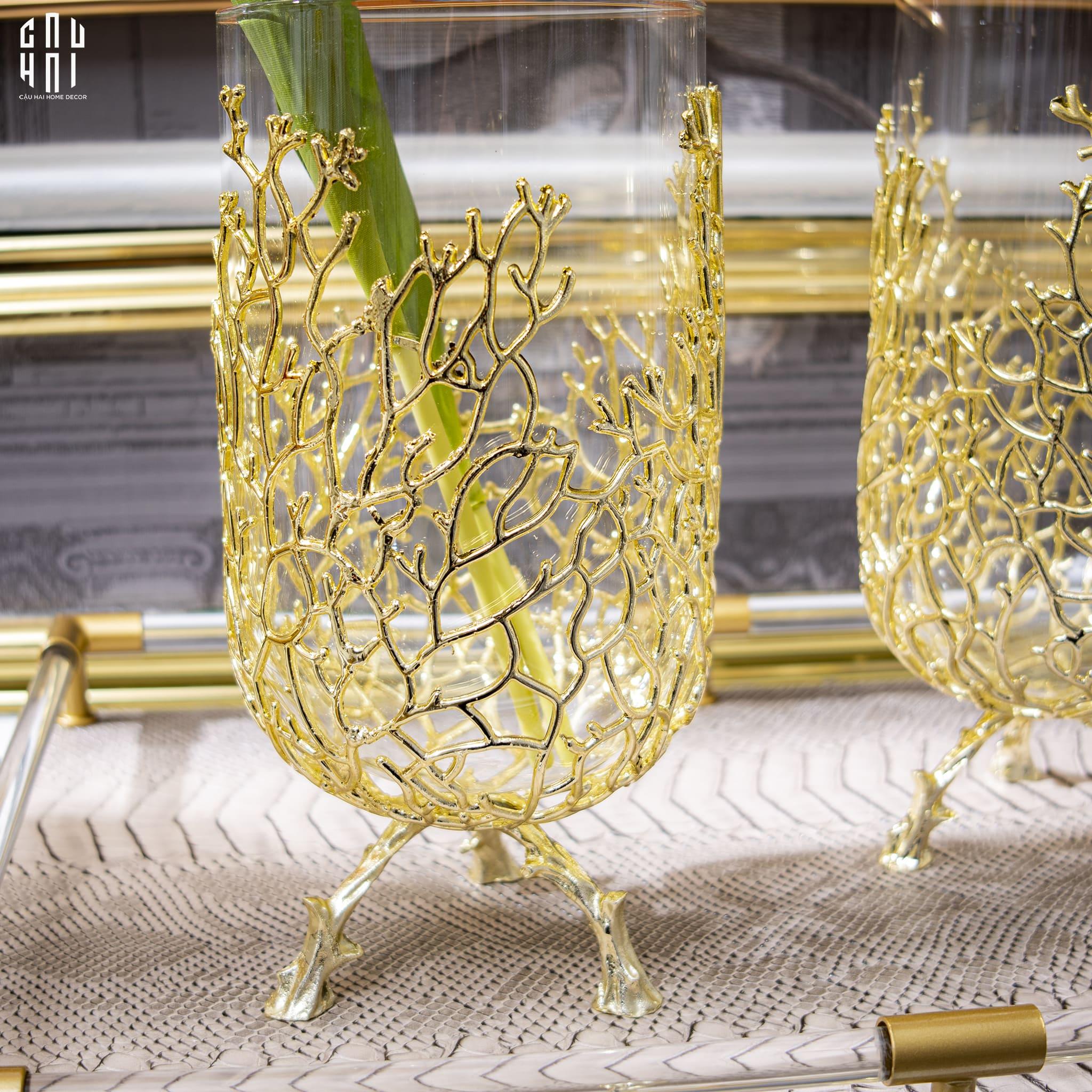 BÌNH HOA SPRING CORAL SIZE L - LUMIÈRE-CẬU HAI HOME DECOR