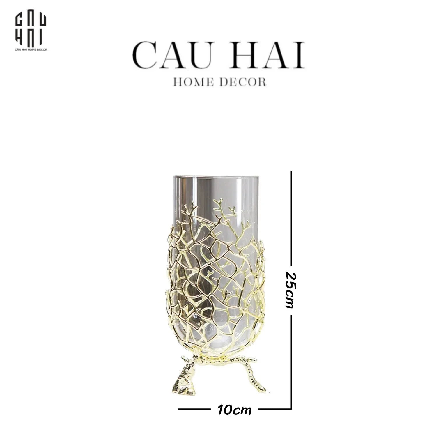 BÌNH HOA SPRING CORAL SIZE L - LUMIÈRE