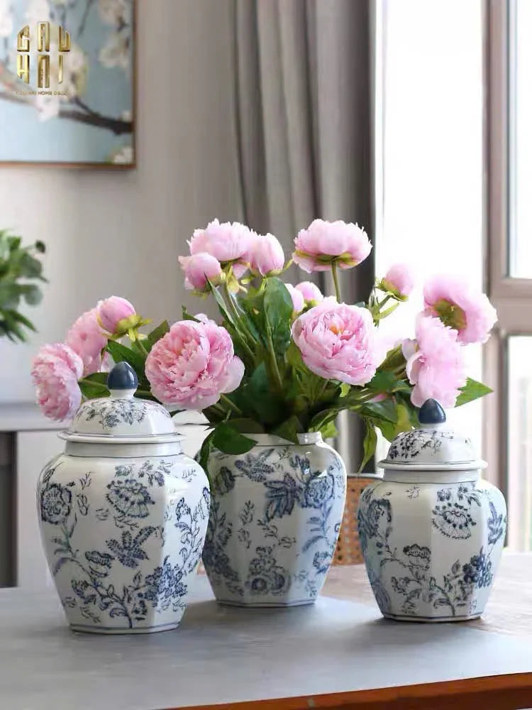 BÌNH HOA SỨ TRÁNG MEN TRƯỜNG THỌ