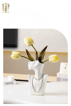 Bình Hoa Sứ Tráng Men Jewelry Alexa 6.5x12x22-BÌNH HOA-CẬU HAI HOME DECOR