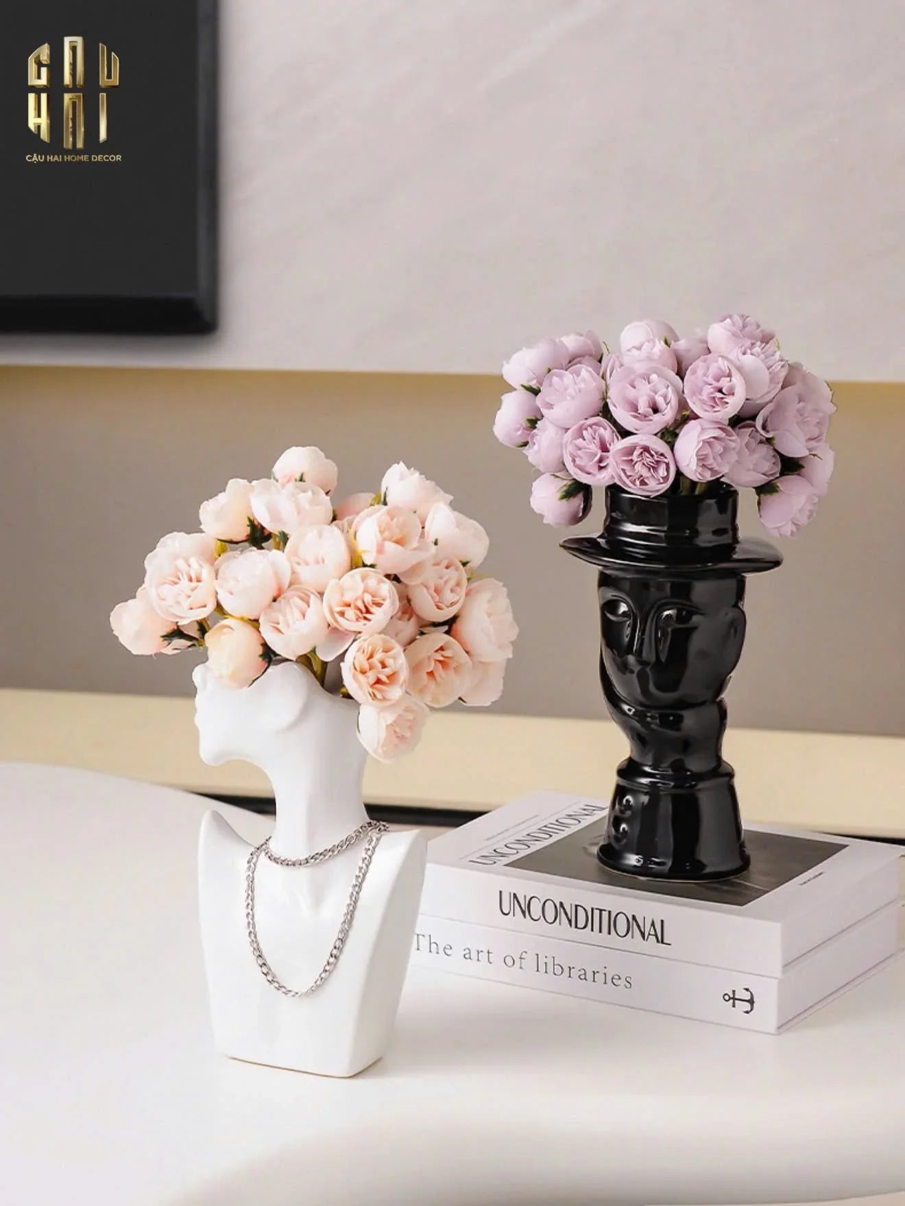 Bình Hoa Sứ Tráng Men Jewelry Alexa 6.5x12x22-BÌNH HOA-CẬU HAI HOME DECOR