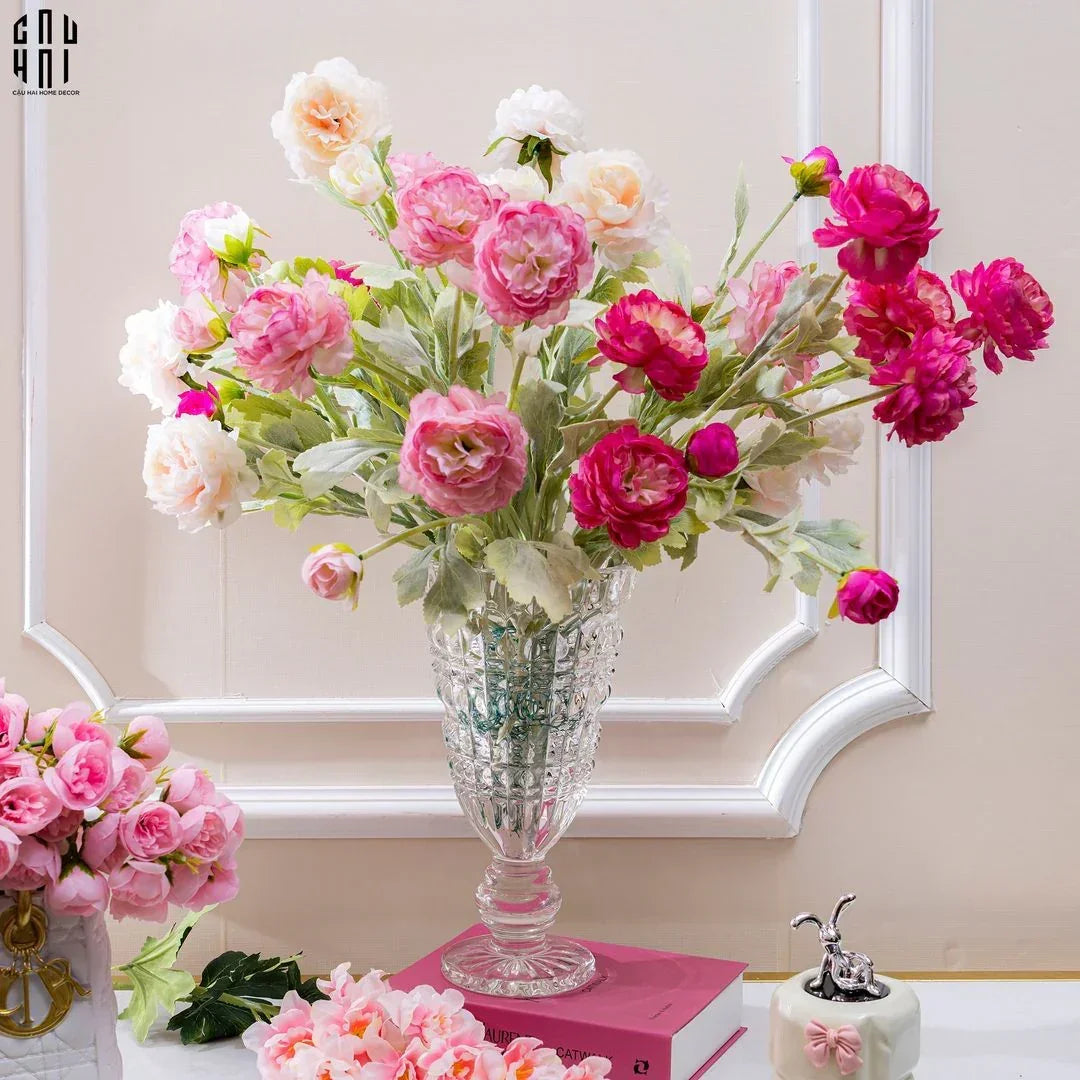 Bình Hoa Thuỷ Tinh Critalleries Puréte Goblet H29-BÌNH HOA-CẬU HAI HOME DECOR