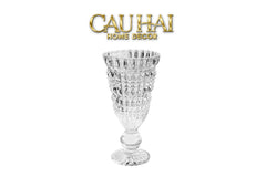 Bình Hoa Thuỷ Tinh Critalleries Puréte Goblet H29-BÌNH HOA-CẬU HAI HOME DECOR