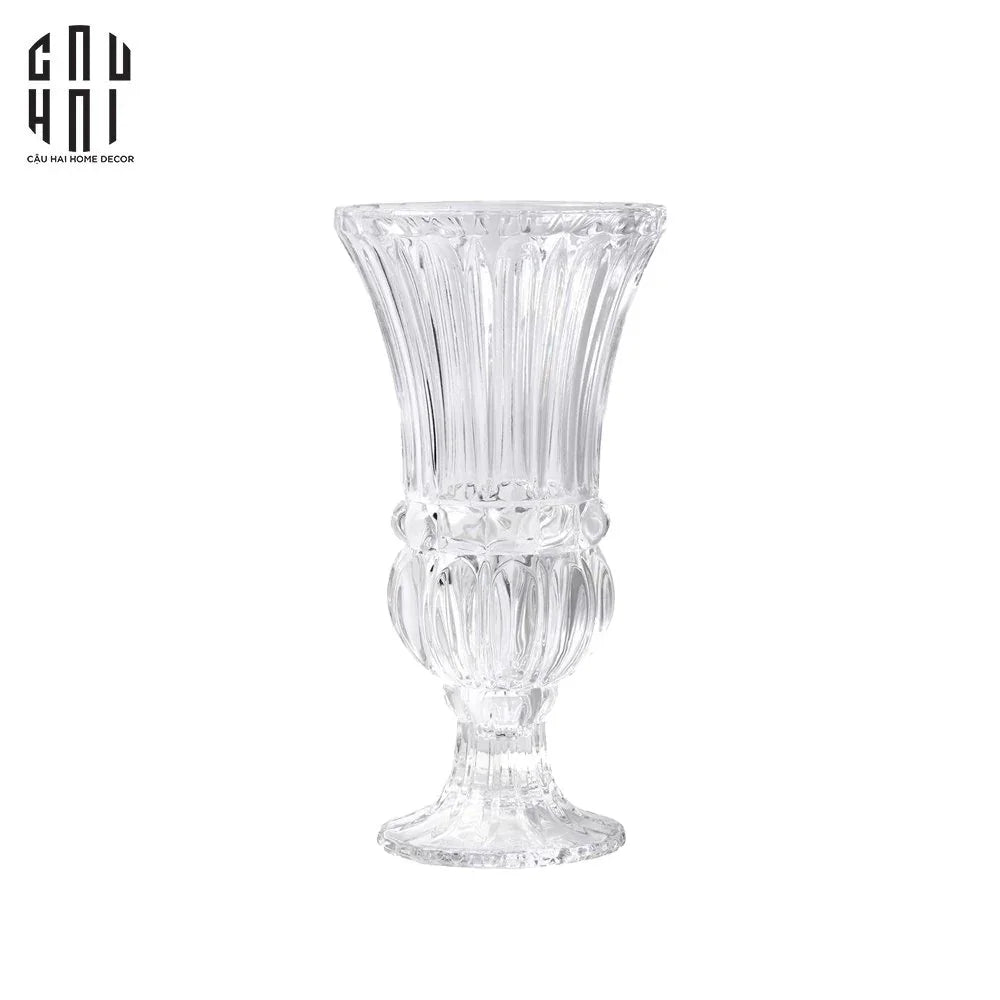 Bình Hoa Thuỷ Tinh Critalleries Saint Paul H30-CẬU HAI HOME DECOR