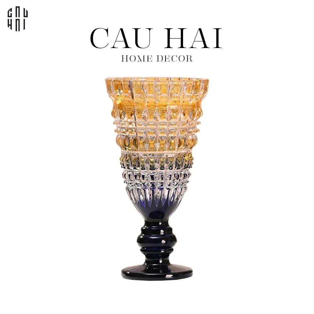 Bình Hoa Thuỷ Tinh Crystal Neon Lumière Ss25 - CẬU HAI HOME DECOR