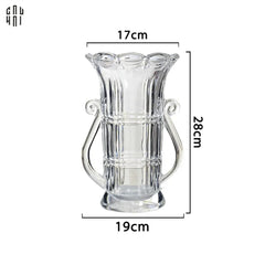 Bình Hoa Thuỷ Tinh Đàn Hạc Cristalleries La Harpe Silhouette H28-BÌNH HOA-CẬU HAI HOME DECOR