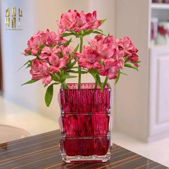 Bình Hoa Thuỷ Tinh Gerald - Purple 8x14x20-BÌNH HOA-CẬU HAI HOME DECOR