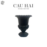 BÌNH HOA THUỶ TINH MINI KRISTINA - BLACK