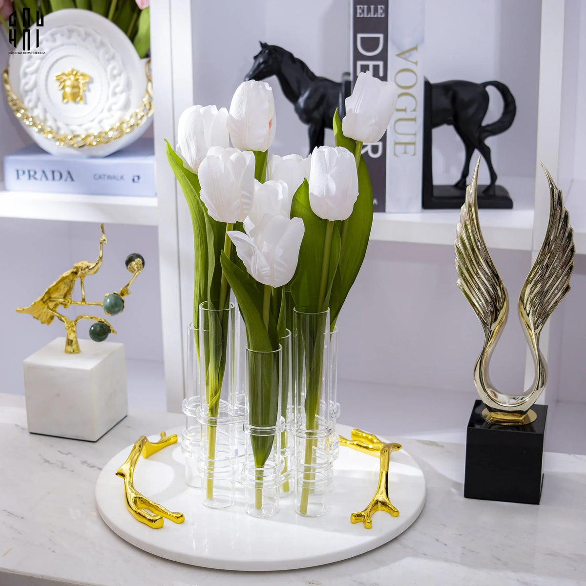 Bình Hoa Thuỷ Tinh Trang Trí Chemistry-BÌNH HOA-Đối tác tại Trung Quốc theo từng đơn đặt hàng-CẬU HAI HOME DECOR