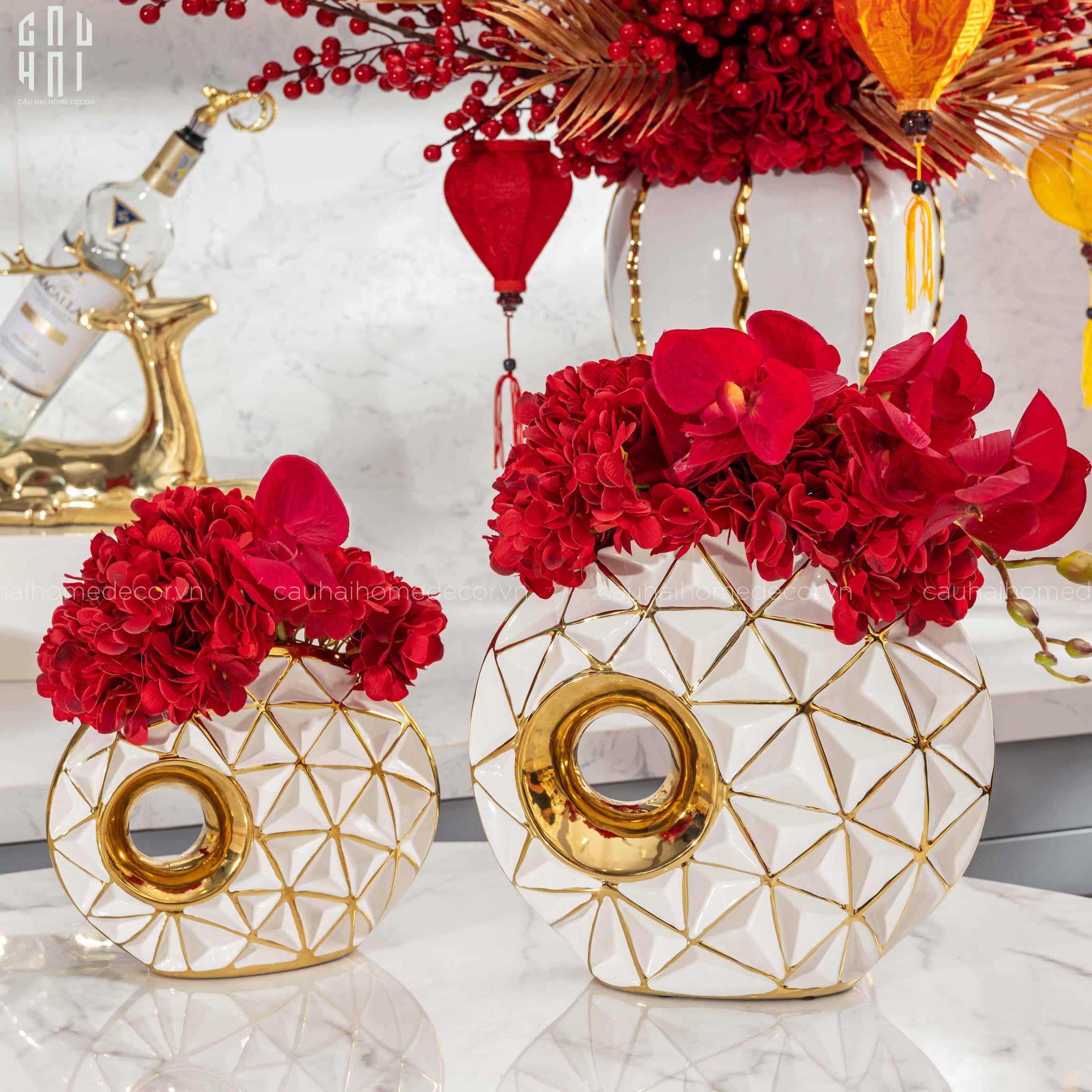 Bình Hoa Trinity S30-BÌNH HOA-CẬU HAI HOME DECOR