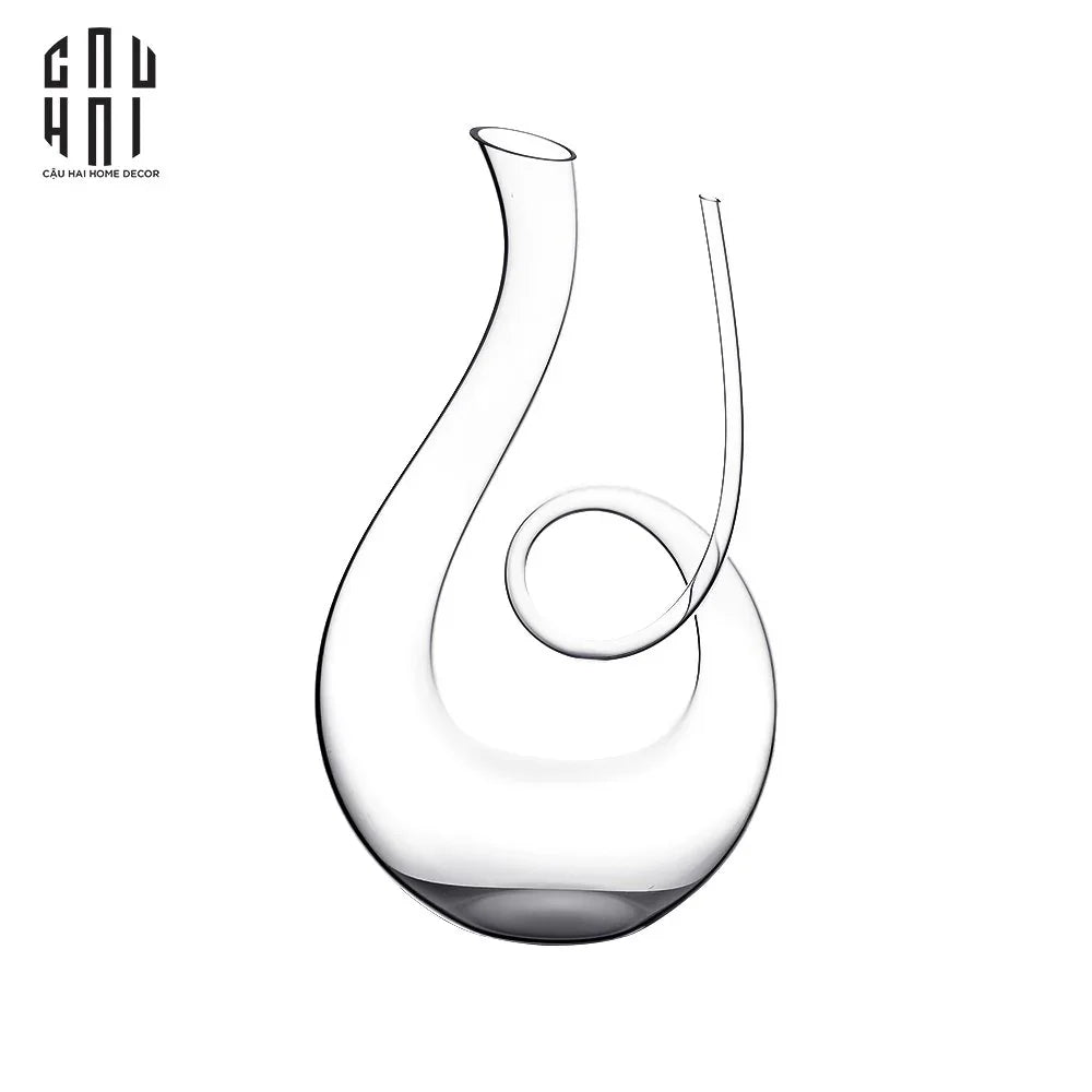 BÌNHTHỞ RƯỢU SPIRAL - DECANTERsBBH SPIRAL 1300ML SS25-CẬU HAI HOME DECOR
