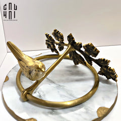 Bird Nest Brass Hanger-CẬU HAI HOME DECOR