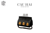 BỌC GIẤY SỢI VẢI CANVAS EMMA - BLACK