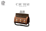 BỌC GIẤY SỢI VẢI CANVAS EMMA - ORANGE