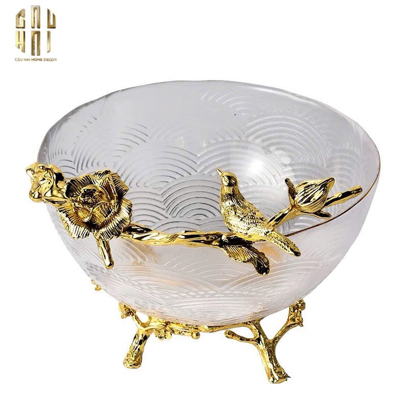 BOWL TRÁI CÂY GOLDEN NEST - SIZE L