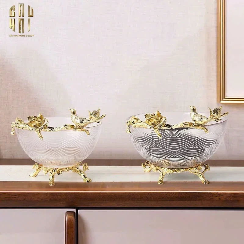 BOWL TRÁI CÂY GOLDEN NEST - SIZE L