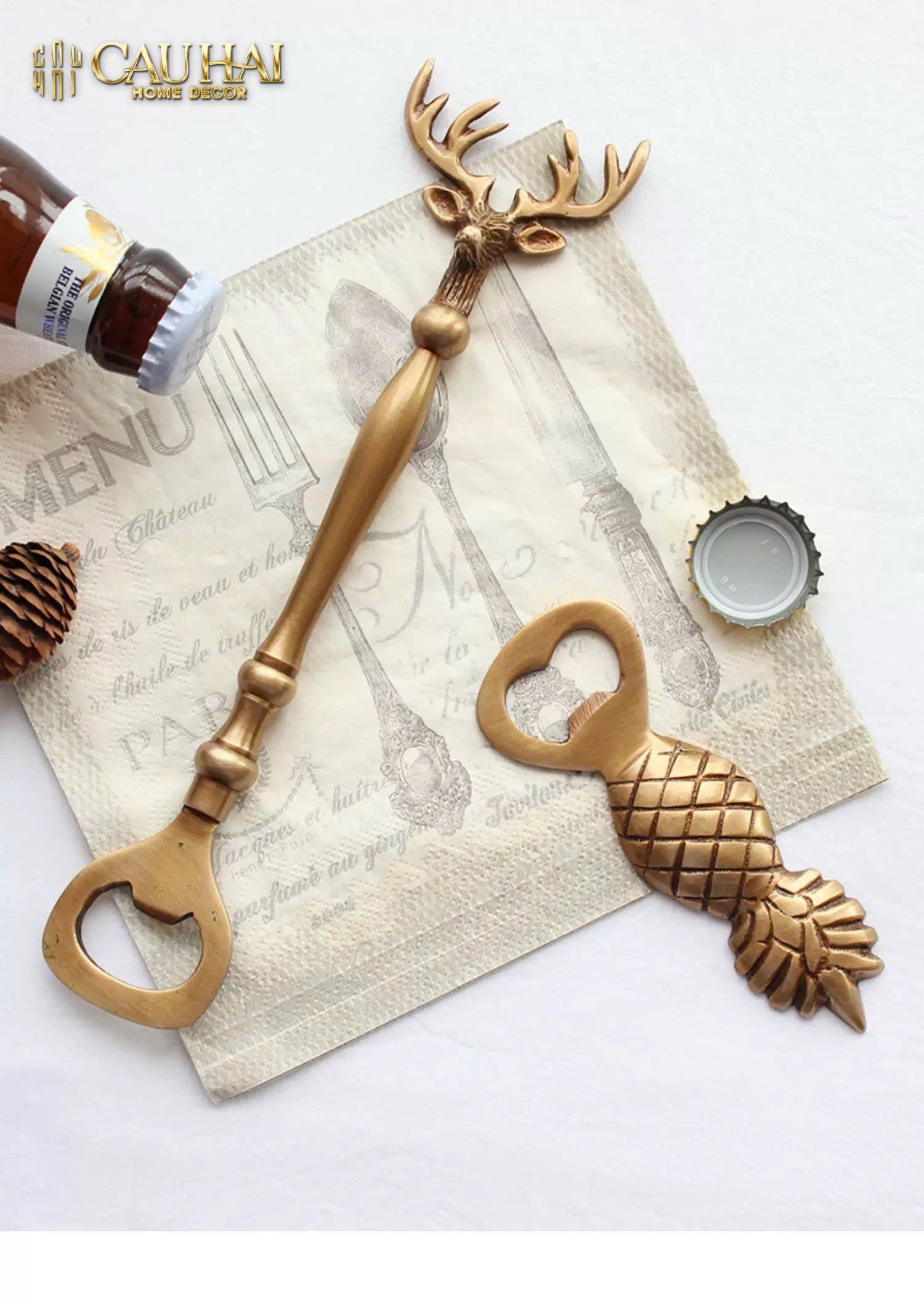 Brasson Alley Bottle Opener - Dụng Cụ Khui Nắp Fw25 - CẬU HAI HOME DECOR