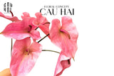 Cành Hoa Hồng Môn - Super Pink-Hoa Lụa-CẬU HAI HOME DECOR